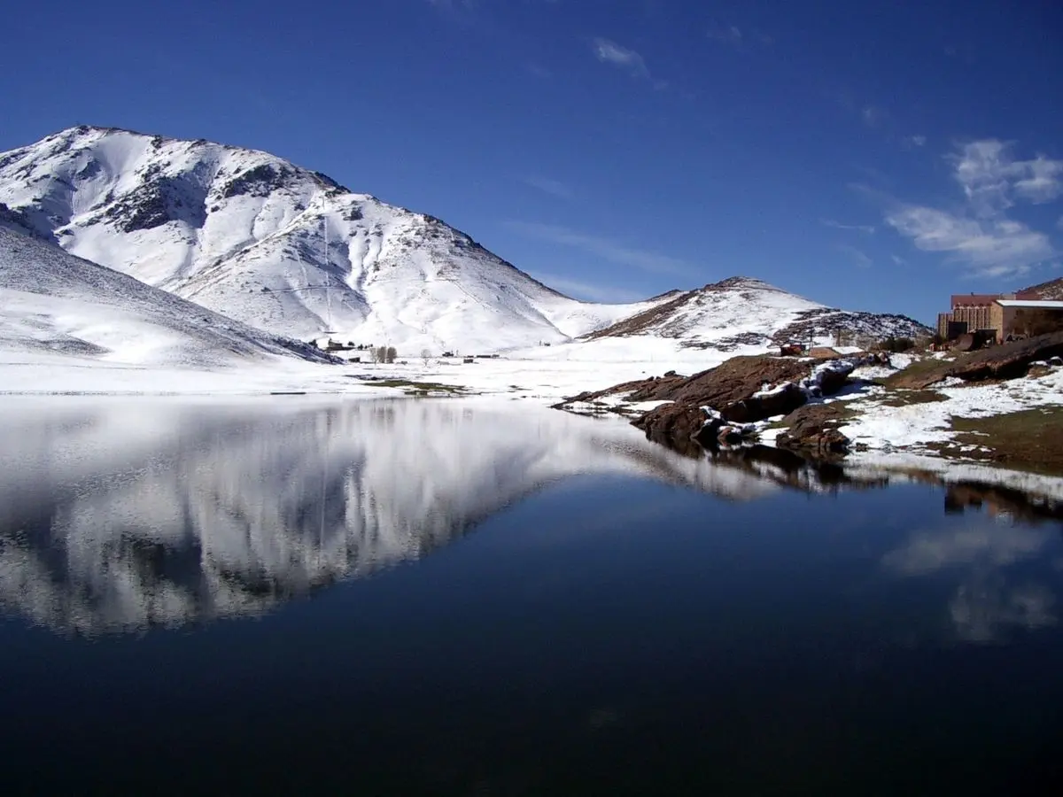 Mountain biking and panoramic views at Oukaimeden in the High Atlas